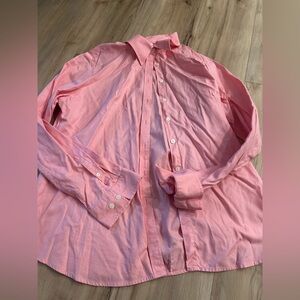 Pink Button-Up Shirt
